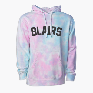 Blairs Virginia Classic Curve Premium Tie-Dye Hoodie