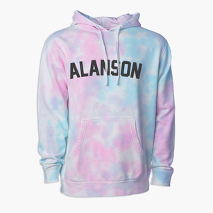 Alanson Michigan Classic Curve Premium Tie-Dye Hoodie