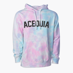 Acequia Idaho Classic Curve Premium Tie-Dye Hoodie