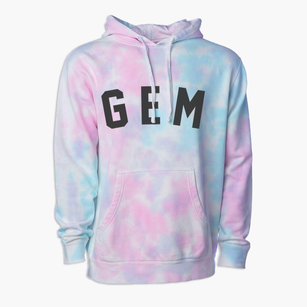 Gem Kansas Classic Curve Premium Tie-Dye Hoodie