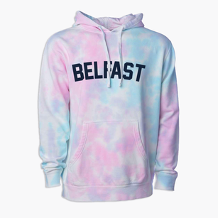 Belfast New York Classic Curve Premium Tie-Dye Hoodie