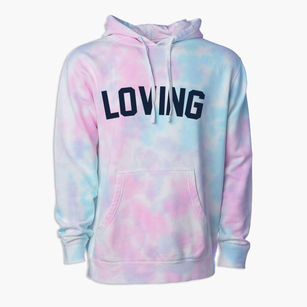 Loving New Mexico Classic Curve Premium Tie-Dye Hoodie