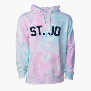 St. Jo Texas Classic Curve Premium Tie-Dye Hoodie