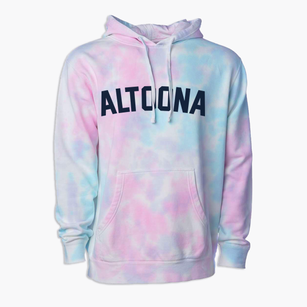 Altoona Alabama Classic Curve Premium Tie-Dye Hoodie