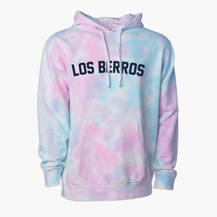 Los Berros California Classic Curve Premium Tie-Dye Hoodie