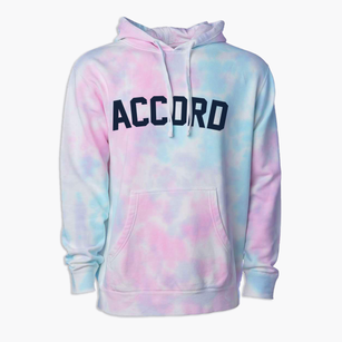 Accord New York Classic Curve Premium Tie-Dye Hoodie