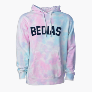 Bedias Texas Classic Curve Premium Tie-Dye Hoodie
