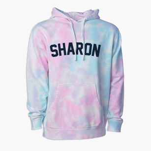Sharon New Hampshire Classic Curve Premium Tie-Dye Hoodie