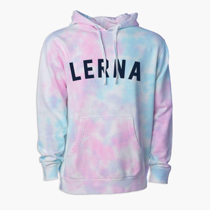 Lerna Illinois Classic Curve Premium Tie-Dye Hoodie