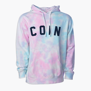 Coin Iowa Classic Curve Premium Tie-Dye Hoodie