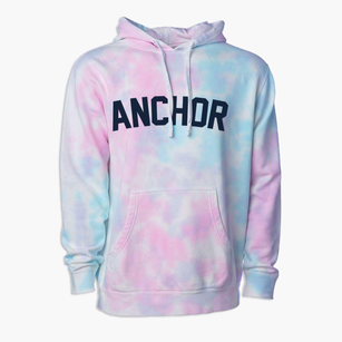 Anchor Illinois Classic Curve Premium Tie-Dye Hoodie