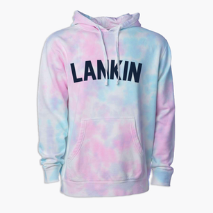 Lankin North Dakota Classic Curve Premium Tie-Dye Hoodie