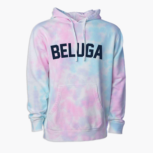 Beluga Alaska Classic Curve Premium Tie-Dye Hoodie