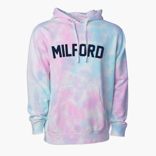 Milford Delaware Classic Curve Premium Tie-Dye Hoodie