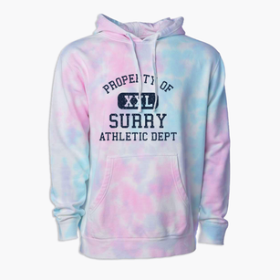 Surry Maine Athletic Dept Premium Tie-Dye Hoodie