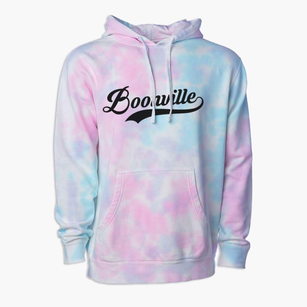 Boonville Indiana Vintage Team Premium Tie-Dye Hoodie