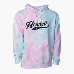 Hewlett New York Vintage Team Premium Tie-Dye Hoodie