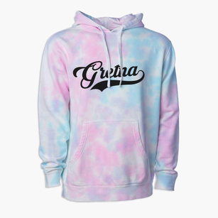 Gretna Nebraska Vintage Team Premium Tie-Dye Hoodie