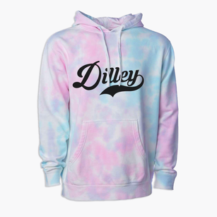 Dilley Texas Vintage Team Premium Tie-Dye Hoodie