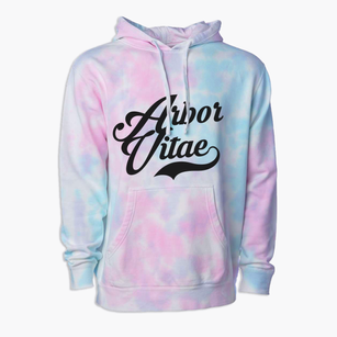 Arbor Vitae Wisconsin Vintage Team Premium Tie-Dye Hoodie