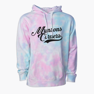 Munsons Corners New York Vintage Team Premium Tie-Dye Hoodie