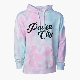 Paden City West Virginia Vintage Team Premium Tie-Dye Hoodie
