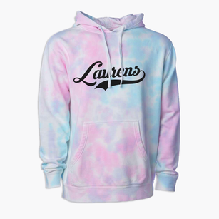 Laurens New York Vintage Team Premium Tie-Dye Hoodie
