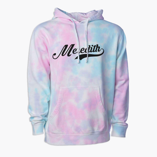 Meredith New York Vintage Team Premium Tie-Dye Hoodie