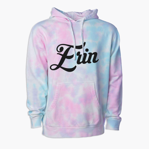 Erin Tennessee Vintage Team Premium Tie-Dye Hoodie