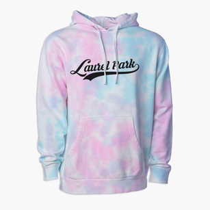 Laurel Park Virginia Vintage Team Premium Tie-Dye Hoodie