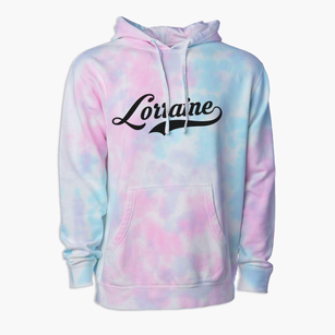 Lorraine New York Vintage Team Premium Tie-Dye Hoodie