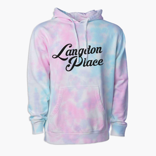 Langdon Place Kentucky Vintage Team Premium Tie-Dye Hoodie
