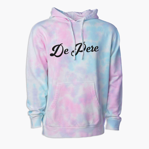 De Pere Wisconsin Vintage Team Premium Tie-Dye Hoodie