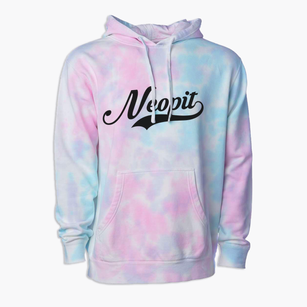 Neopit Wisconsin Vintage Team Premium Tie-Dye Hoodie