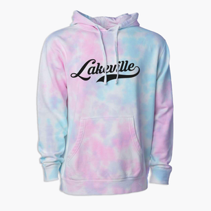 Lakeville New York Vintage Team Premium Tie-Dye Hoodie