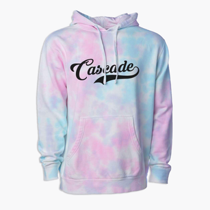 Cascade Wisconsin Vintage Team Premium Tie-Dye Hoodie