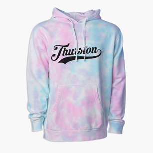Thurston Ohio Vintage Team Premium Tie-Dye Hoodie
