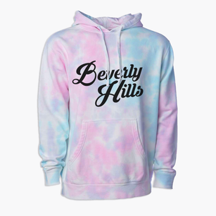 Beverly Hills Missouri Vintage Team Premium Tie-Dye Hoodie
