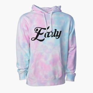 Early Iowa Vintage Team Premium Tie-Dye Hoodie