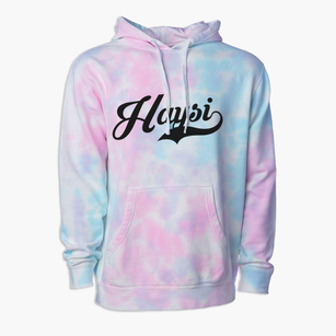 Haysi Virginia Vintage Team Premium Tie-Dye Hoodie