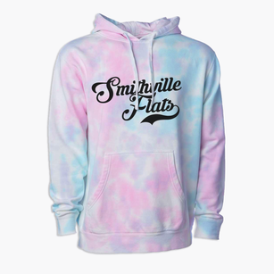 Smithville Flats New York Vintage Team Premium Tie-Dye Hoodie