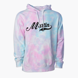 Martin Michigan Vintage Team Premium Tie-Dye Hoodie