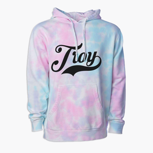 Troy Indiana Vintage Team Premium Tie-Dye Hoodie