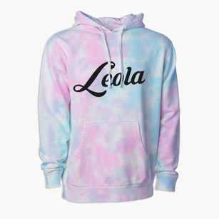 Leola Wisconsin Vintage Team Premium Tie-Dye Hoodie