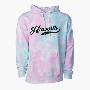 Haworth Oklahoma Vintage Team Premium Tie-Dye Hoodie
