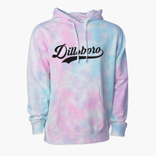 Dillsboro North Carolina Vintage Team Premium Tie-Dye Hoodie