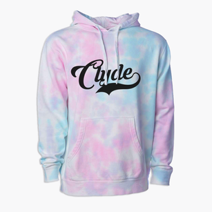 Clyde New Jersey Vintage Team Premium Tie-Dye Hoodie