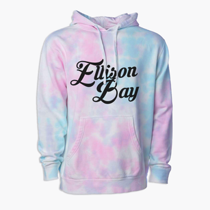 Ellison Bay Wisconsin Vintage Team Premium Tie-Dye Hoodie