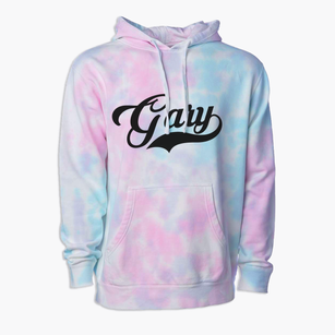 Gary South Dakota Vintage Team Premium Tie-Dye Hoodie
