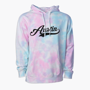Austin Nevada Vintage Team Premium Tie-Dye Hoodie